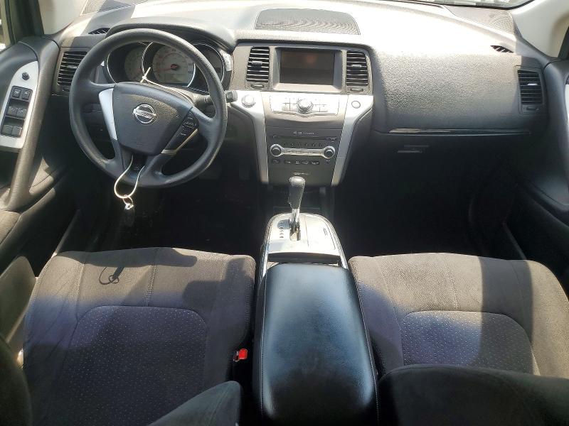 2009 Nissan Murano VIN JN8AZ18UX9W011058 COPART salvage auction — FRONT END, Nc - Salvage Certificate Of Title, sold $375 on 2026-07-15 (photo 8)