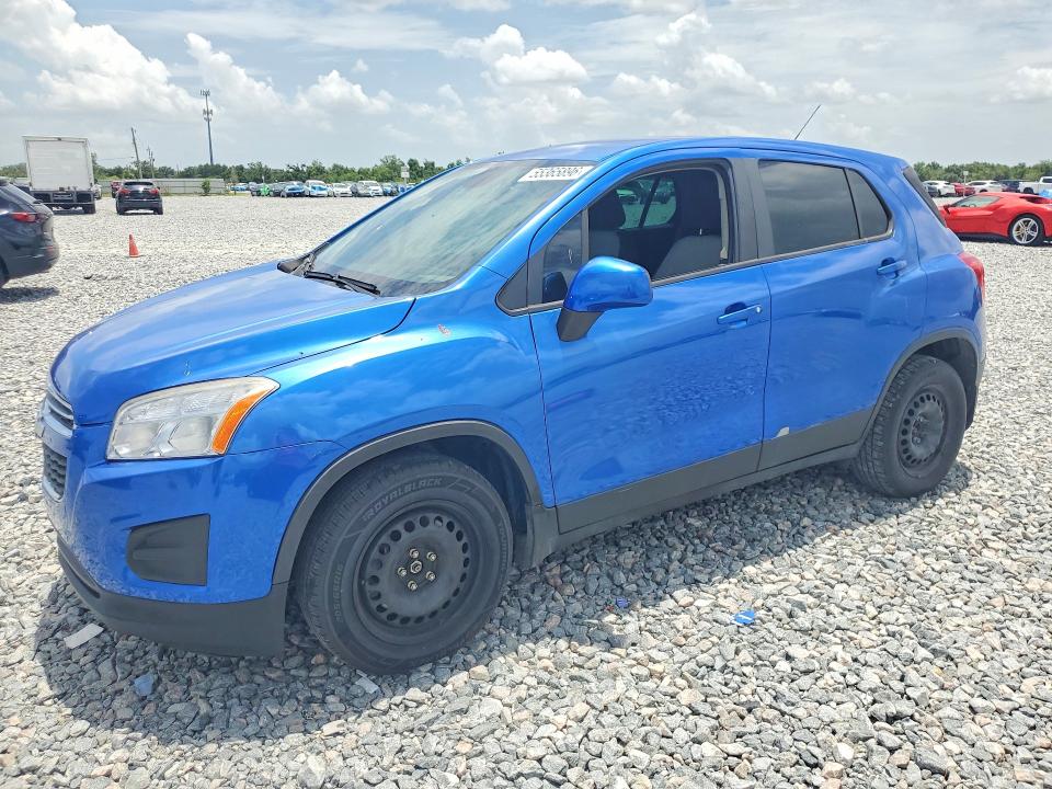 2015 Chevrolet Trax VIN KL7CJKSB4FB262182 COPART salvage auction — MINOR DENT/SCRATCHES, Fl - Cert Of Title Slvg Rebuildable, sold $300 on 2026-07-10 (photo 1)