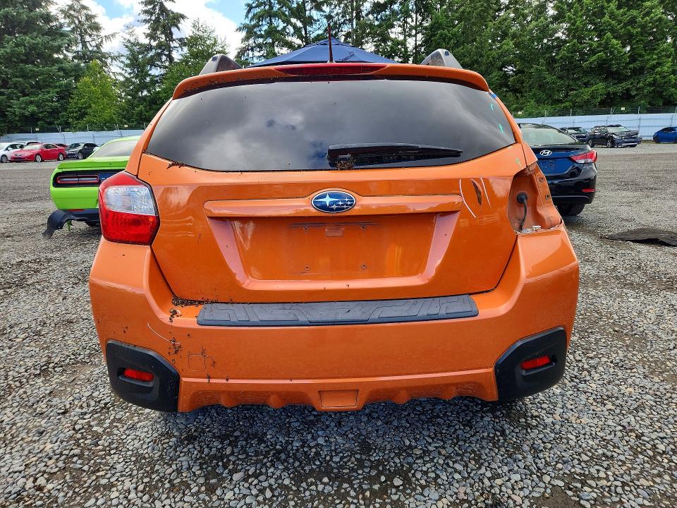 2014 Subaru Xv VIN JF2GPACCXE8314528 COPART salvage auction — REAR END, Wa - Bill Of Sale, sold $950 on 2026-07-28 (photo 6)