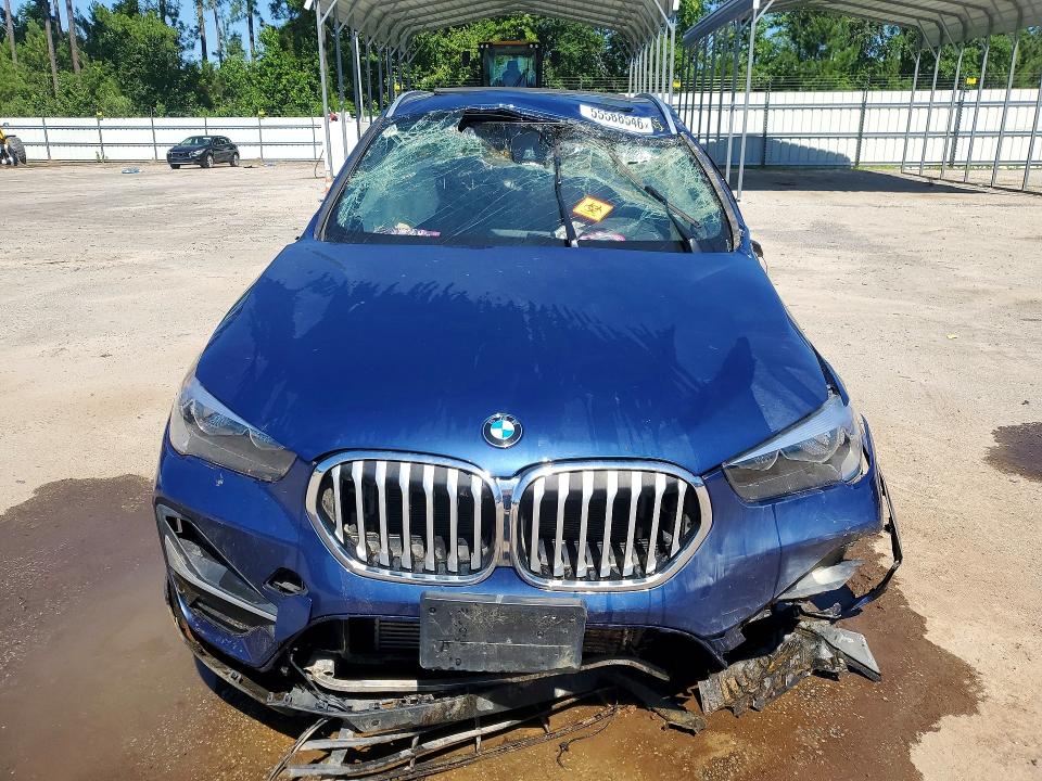2021 BMW X1 VIN WBXJG9C05M5S54931 COPART salvage auction — ROLLOVER, Sc - Cert Of Title-Salvage, sold $1,650 on 2026-08-03 (photo 5)