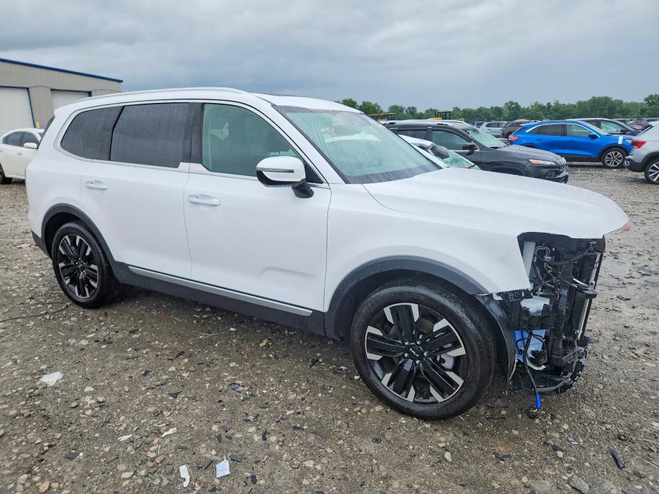 2023 Kia Telluride VIN 5XYP5DGC4PG366443 COPART salvage auction — FRONT END, Il - Salvage Certificate, sold $8,500 on 2026-07-29 (photo 4)