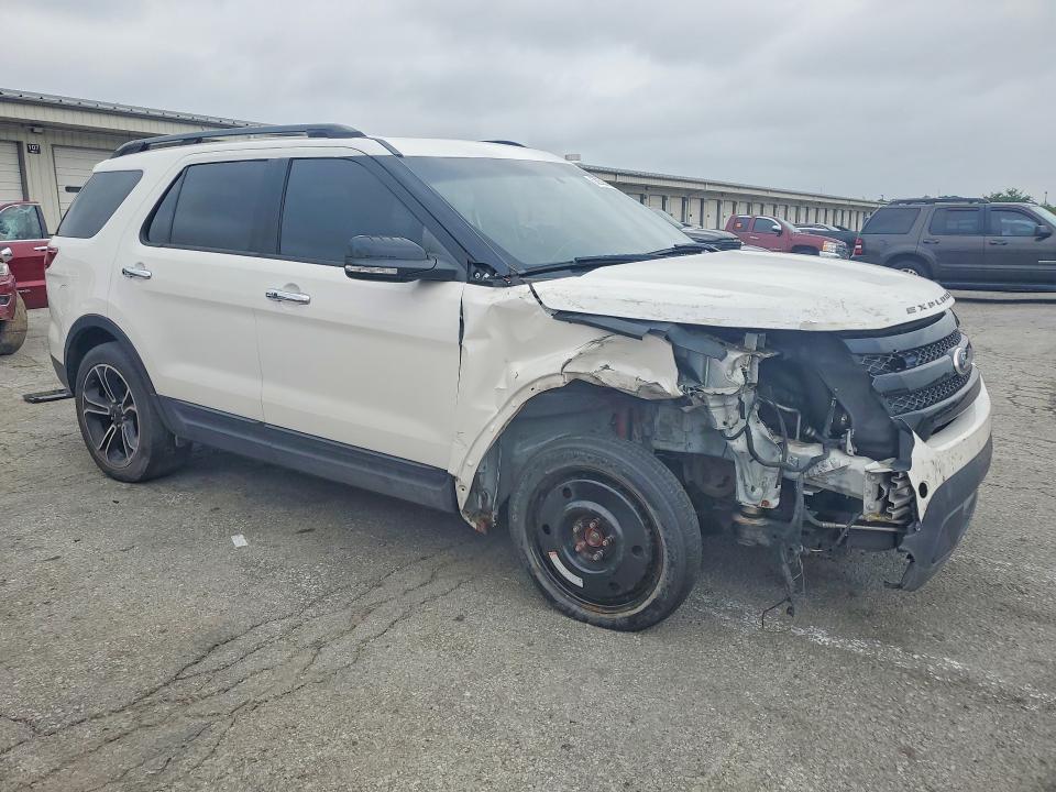 2014 Ford Explorer sport trac VIN 1FM5K8GT1EGB77696 COPART salvage auction — FRONT END, IL - SALVAGE CERTIFICATE (P), sold $1,150 on 2026-07-09 (photo 4)