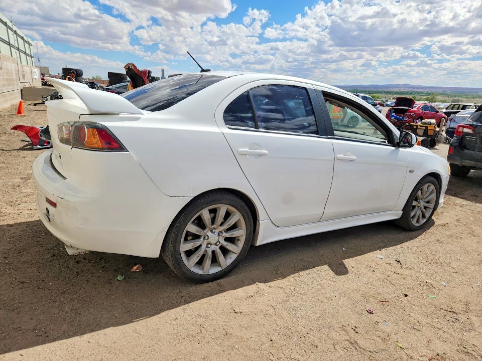 2010 Mitsubishi Lancer VIN JA32U8FWXAU003116 COPART salvage auction — REAR END, Nm - Cert Of Title-Salvage, sold $800 on 2026-07-09 (photo 3)