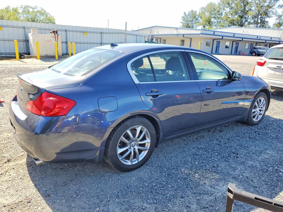 2008 Infiniti G35 VIN JNKBV61F38M277857 COPART salvage auction — FRONT END, WA - BILL OF SALE, sold $600 on 2026-07-27 (photo 3)