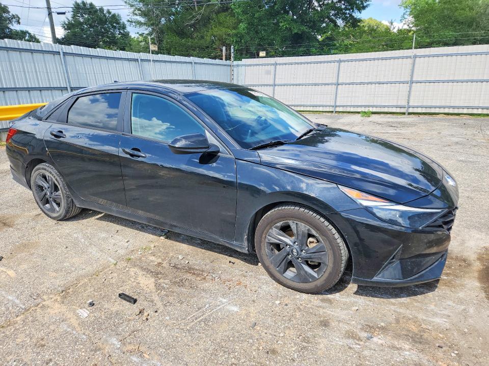 2022 Hyundai Elantra VIN KMHLM4AG3NU224637 COPART salvage auction — HAIL, Al - Cert Of Title-Salvage Title, sold $4,250 on 2026-07-20 (photo 4)
