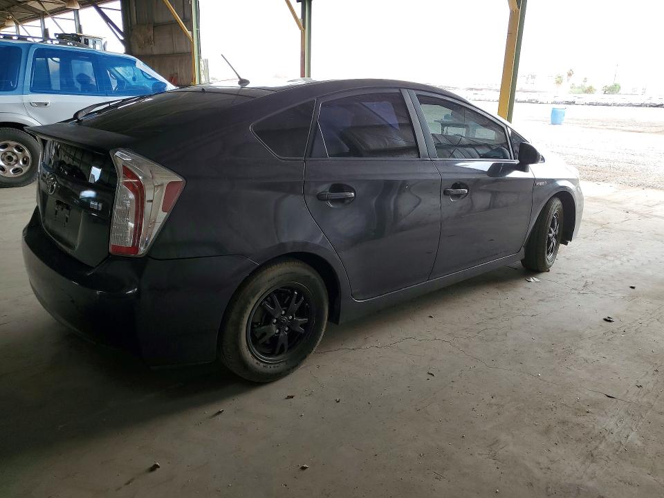 2012 Toyota Prius VIN JTDKN3DU7C1613353 COPART salvage auction — FRONT END, Az - Certificate Of Title, sold $2,700 on 2026-07-08 (photo 3)