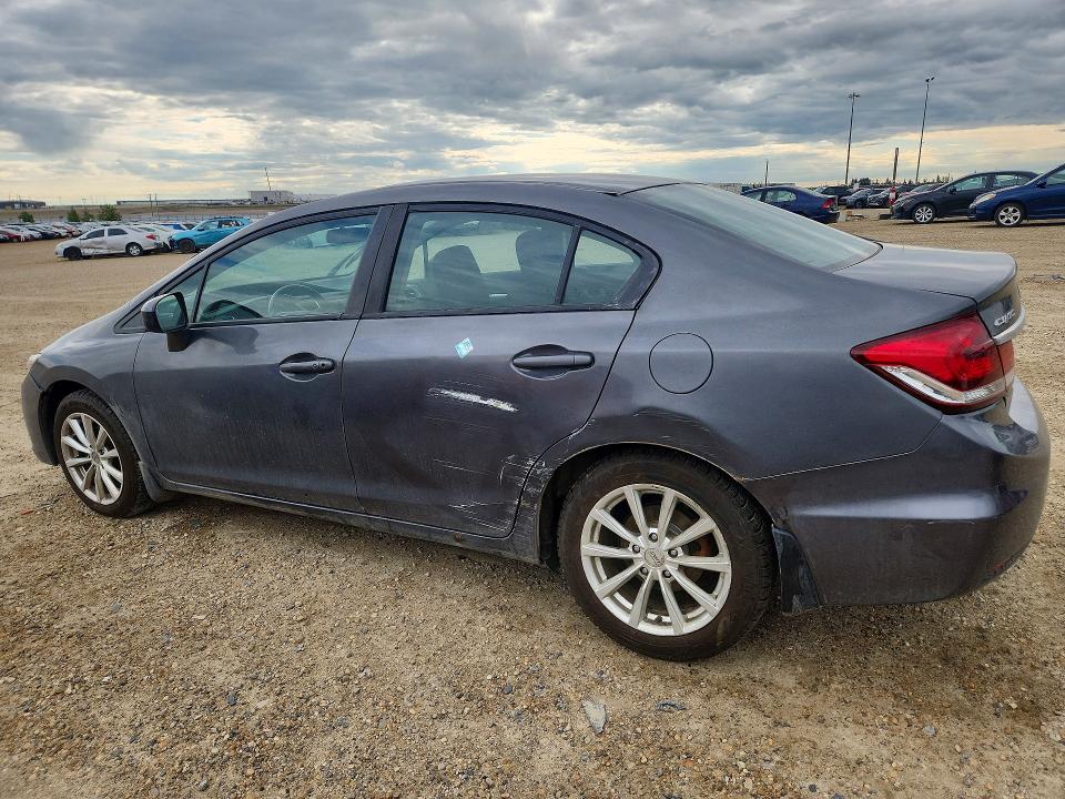 2015 Honda VIN 2HGFB2F57FH002871 COPART salvage auction — SIDE, AB - BOS - SALVAGE, sold $5,800 on 2026-07-02 (photo 2)