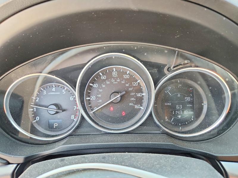 2017 Mazda Cx-5 VIN JM3KFACL5H0216450 COPART salvage auction — FRONT END, Tx - Salvage Vehicle Title, sold $4,250 on 2026-07-09 (photo 9)