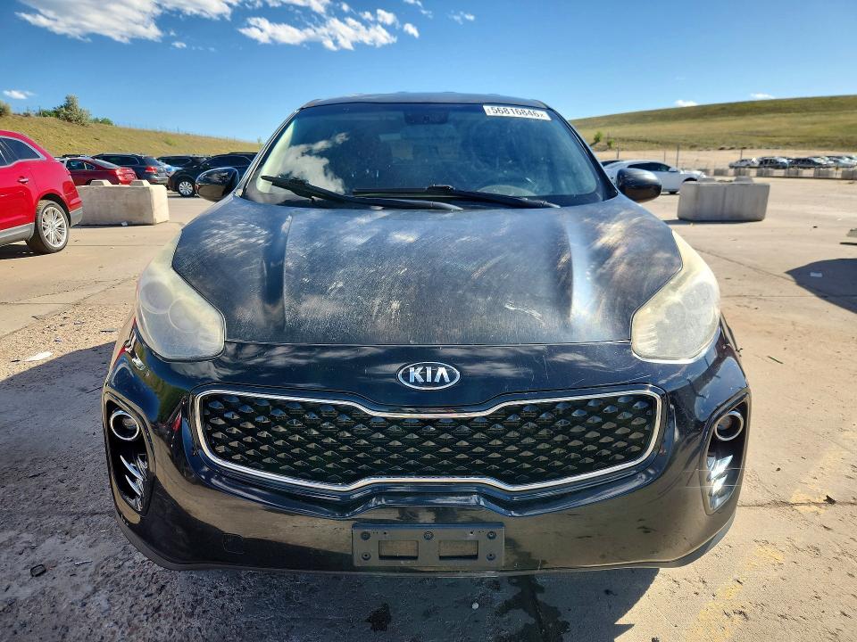 2017 Kia Sportage VIN KNDPMCAC2H7157111 COPART salvage auction — SIDE, Co - Salvage Title, sold $2,200 on 2026-07-13 (photo 5)
