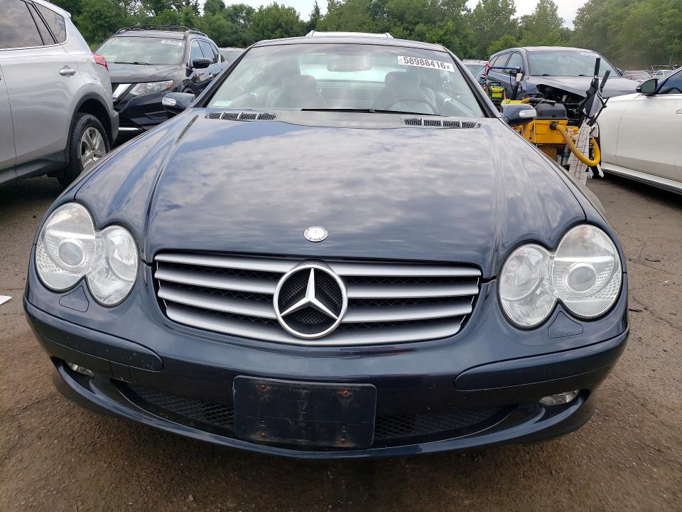 2004 Mercedes-benz Sl-class VIN WDBSK75F64F070628 COPART salvage auction — REAR END, CT - CERT OF TITLE-SALVAGE, sold $3,900 on 2026-07-14 (photo 5)