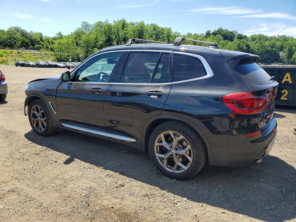 2021 BMW X3 VIN 5UXTY5C08M9G21181 COPART salvage auction — FRONT END, Id - Salvage Certificate Of Title, sold $9,200 on 2026-07-02 (photo 2)