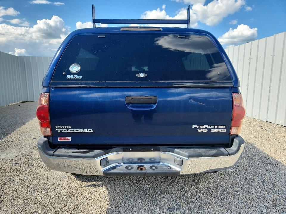2006 Toyota Tacoma VIN 5TETU62N16Z250708 COPART salvage auction — NORMAL WEAR, FL - CERTIFICATE OF TITLE, sold $20 on 2026-07-21 (photo 6)