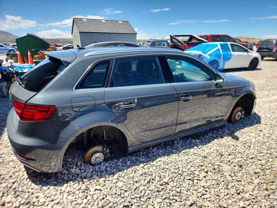 2018 Audi A3 e-tron VIN WAUSPBFF6JA057209 COPART salvage auction — FRONT END, Ut - Certificate Of Title, sold $3,950 on 2026-07-07 (photo 3)