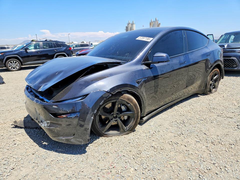 2026 Tesla Model y VIN 7SAYGDEE8TF404330 COPART salvage auction — FRONT END, CA - SALVAGE CERTIFICATE, sold $17,500 on 2026-07-28 (photo 1)