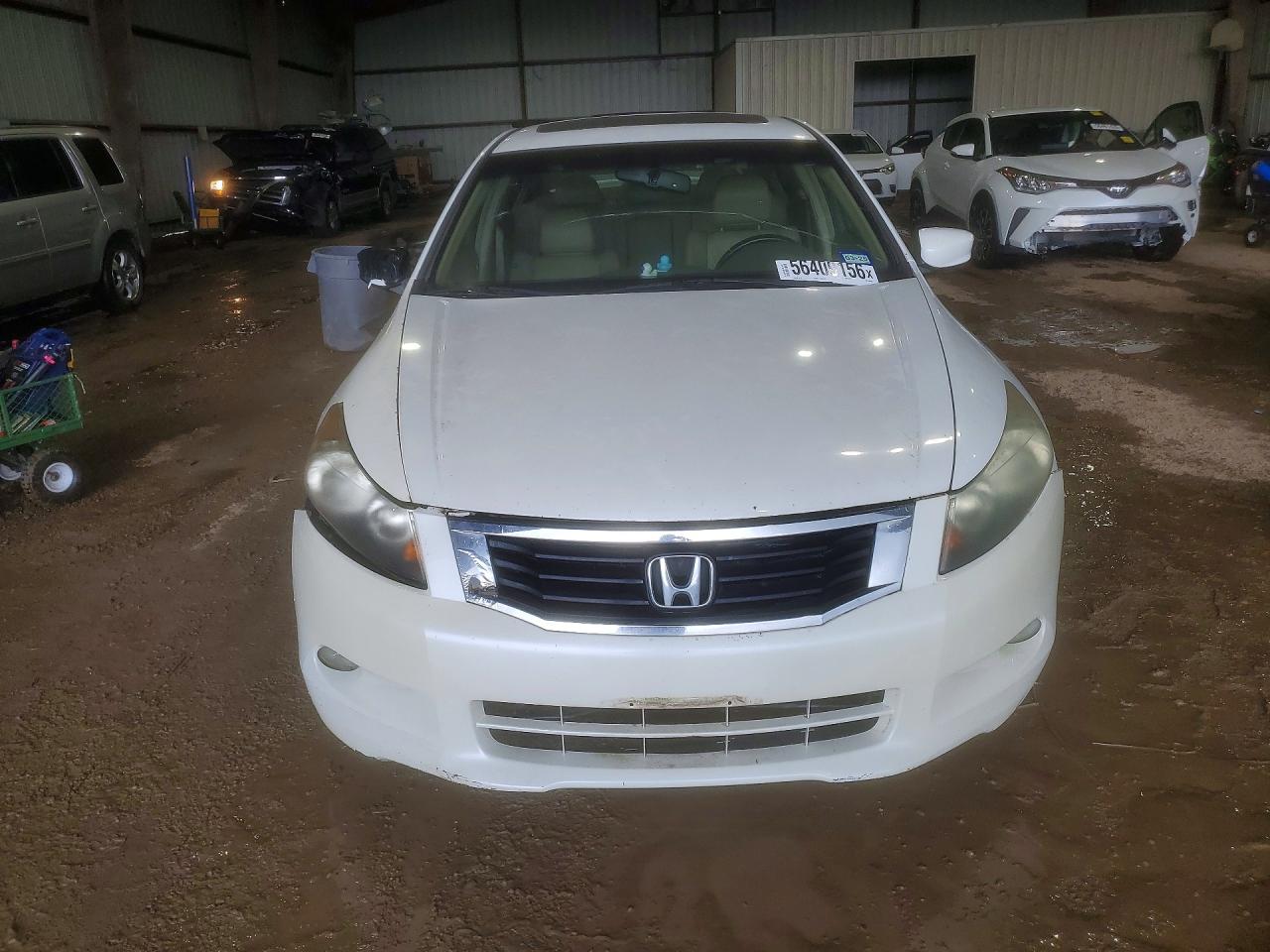 2008 Honda Accord VIN 1HGCP36808A039363 COPART salvage auction — Front End, TX - CERTIFICATE OF TITLE, sold $400 on 2026-07-02 (photo 5)