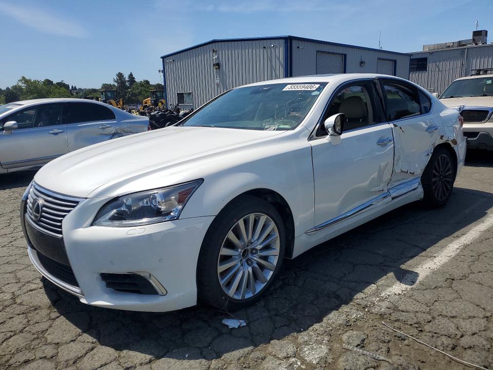 2013 Lexus Ls 460 VIN JTHCL5EF0D5017693 COPART salvage auction — SIDE, Wv - Dis/Dlr/Exp Only Clean Title (P), sold $2,550 on 2026-07-31 (photo 1)
