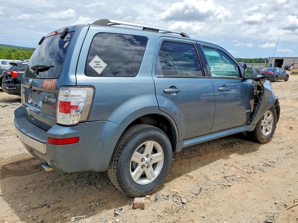 2010 Mercury Mariner VIN 4M2CN2K32AKJ07794 COPART salvage auction — FRONT END, VA - CERT OF TITLE - SALVAGE, sold $300 on 2026-07-10 (photo 3)