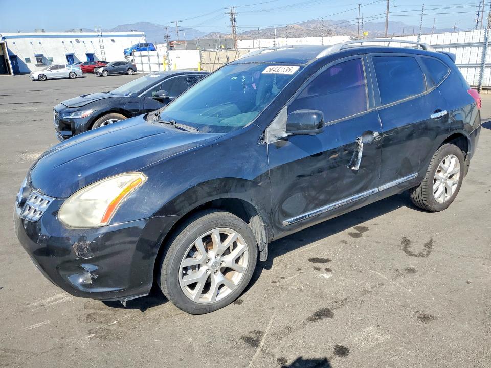 2012 Nissan Rogue VIN JN8AS5MT8CW282572 COPART salvage auction — FRONT END, Ca - Cert Of Title-Salvaged, sold $425 on 2026-07-08 (photo 1)