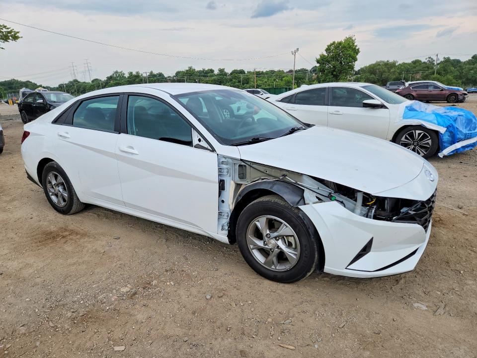 2023 Hyundai VIN 5NPLL4AGXPH089435 COPART salvage auction — FRONT END, Md - Cert Of Salvage < 75% Damage, sold $4,800 on 2026-07-14 (photo 4)