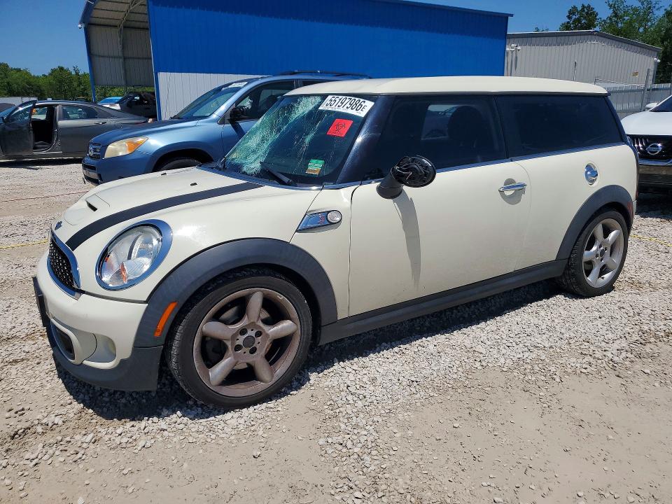 2012 Mini Cooper VIN WMWZG3C51CTY37500 COPART salvage auction — HAIL, Mo - Salvage Certificate Of Title, sold $550 on 2026-07-06 (photo 1)