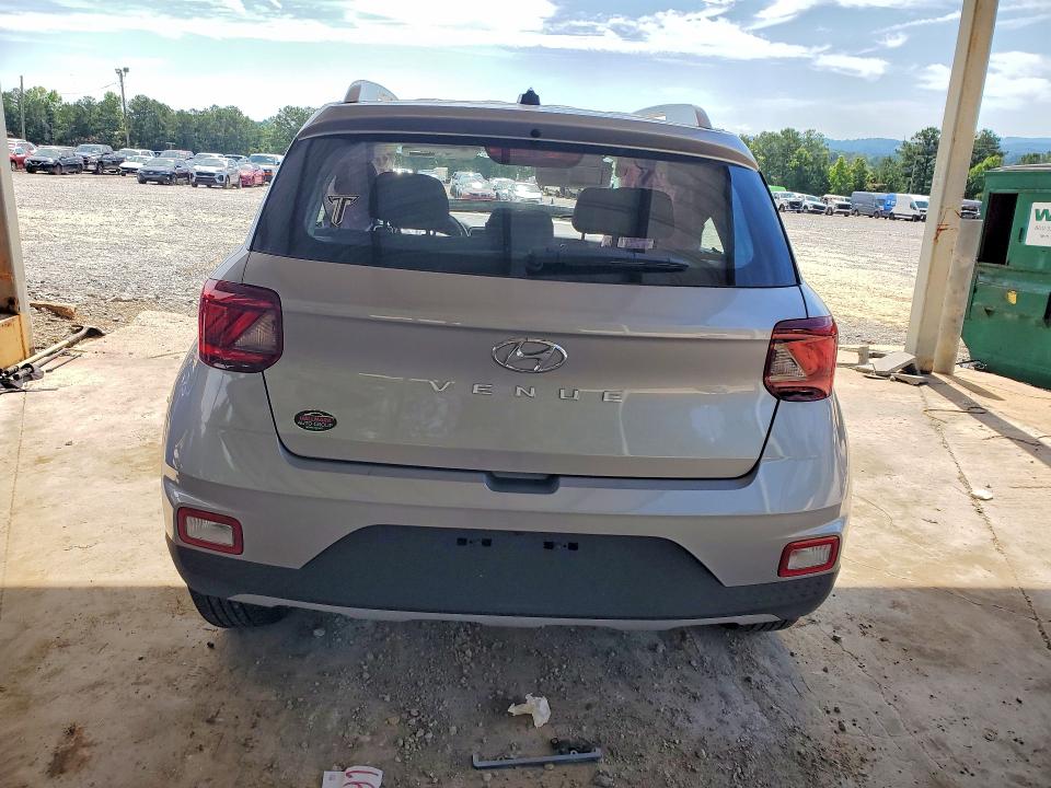 2026 Hyundai Venue VIN KMHRC8A36TU428122 COPART salvage auction — ROLLOVER, Al - Cert Of Title-Salvage Title, sold $425 on 2026-07-28 (photo 6)