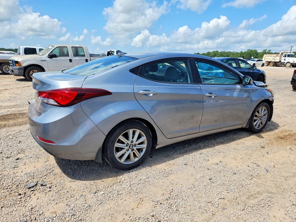 2015 Hyundai Elantra VIN KMHDH4AE0FU419300 COPART salvage auction — FRONT END, Fl - Cert Of Title Slvg Rebuildable, sold $325 on 2026-07-21 (photo 3)