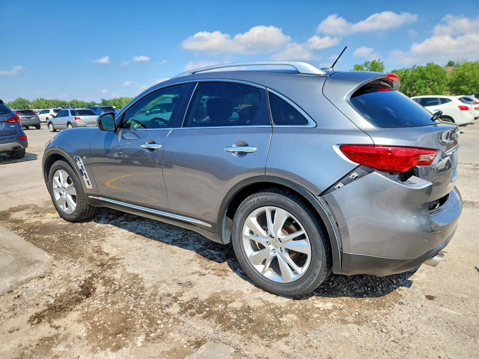 2014 Infiniti VIN JN8CS1MW9EM411946 COPART salvage auction — REAR END, Co - Salvage Title, sold $3,100 on 2026-07-22 (photo 2)