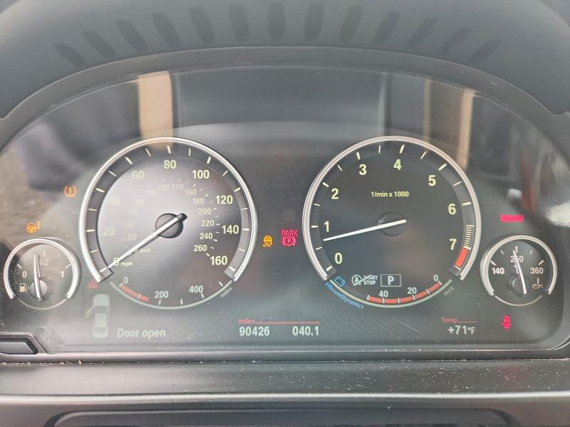 2014 BMW 5 series VIN WBA5B3C54ED536620 COPART salvage auction — SIDE, LA - CERTIFICATE OF TITLE, sold $2,750 on 2026-07-02 (photo 9)