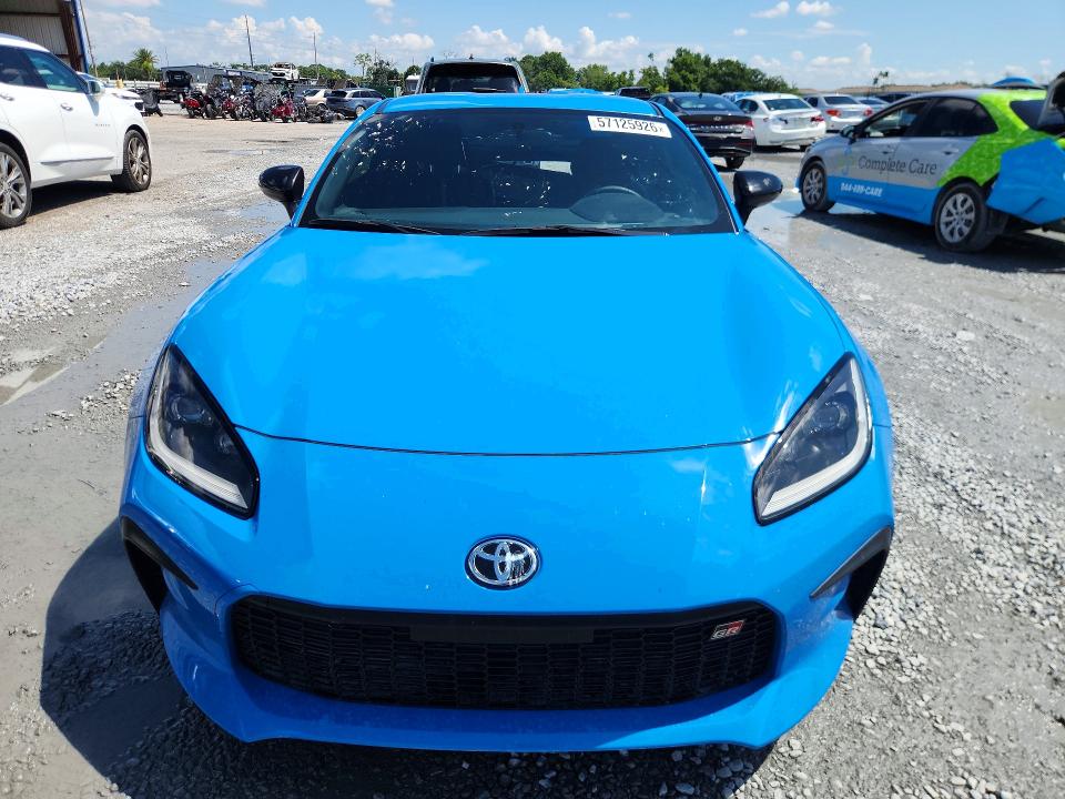 2023 Toyota Gr 86 VIN JF1ZNBE1XP9753939 COPART salvage auction — REAR END, Fl - Cert Of Title Slvg Rebuildable, sold $7,300 on 2026-07-14 (photo 5)