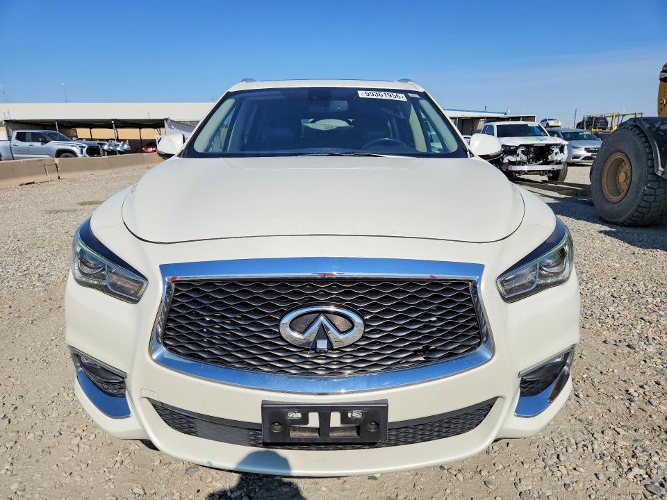 2017 Infiniti Qx60 VIN 5N1DL0MM2HC553213 COPART salvage auction — REAR END, Co - Certificate Of Title, sold $3,750 on 2026-07-09 (photo 5)