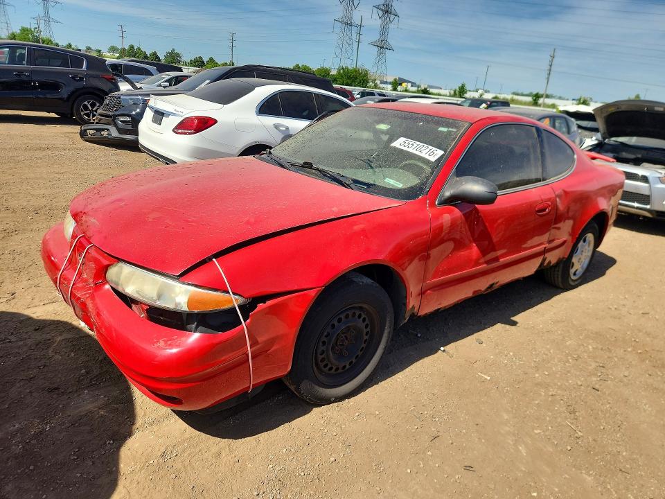 2003 Oldsmobile Alero VIN 1G3NL12F23C313333 COPART salvage auction — FRONT END, Il - Salvage Certificate, sold $275 on 2026-07-07 (photo 1)