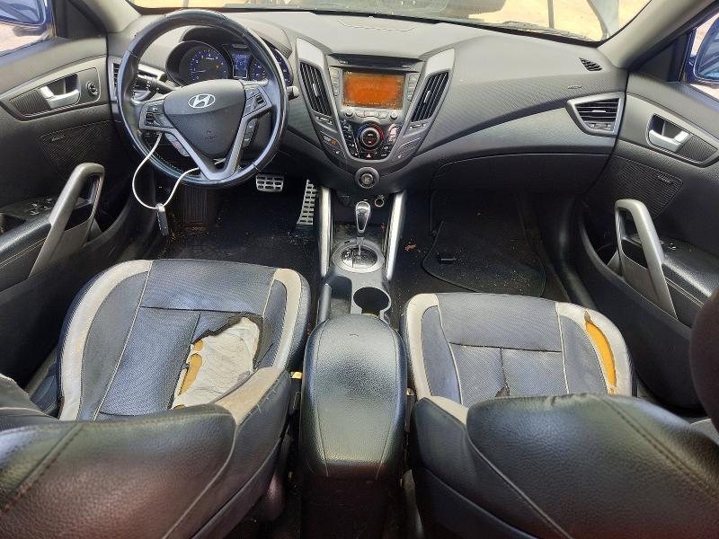 2015 Hyundai Veloster VIN KMHTC6AE3FU249259 COPART salvage auction — MECHANICAL, Al - Certificate Of Title, sold $325 on 2026-07-02 (photo 8)