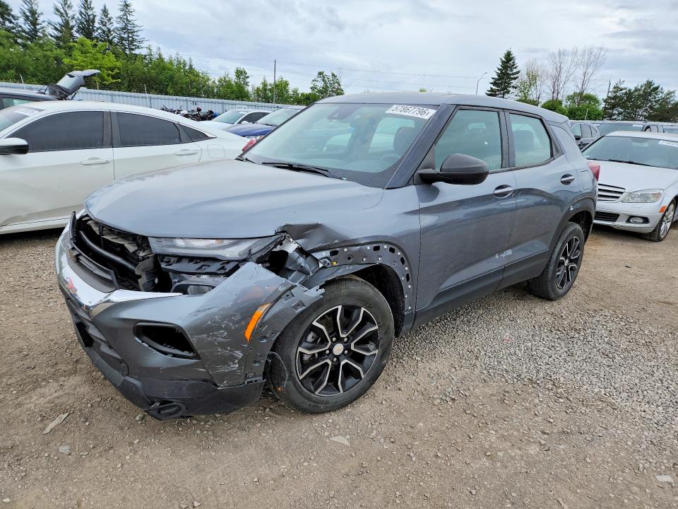 2021 Chevrolet Trailblazer VIN KL79MMS23MB018842 COPART salvage auction — VANDALISM, ON - PERMIT NO BRAND - UNFIT, sold $200 on 2026-07-21 (photo 1)