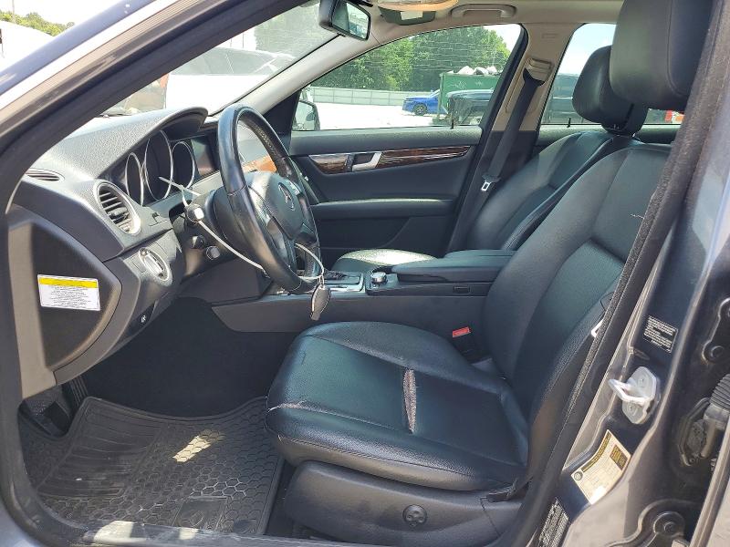 2013 Mercedes-benz C-klasse VIN WDDGF8AB8DR250704 COPART salvage auction — FRONT END, Ga - Cert Of Title-Salvage, sold $1,800 on 2026-07-27 (photo 7)