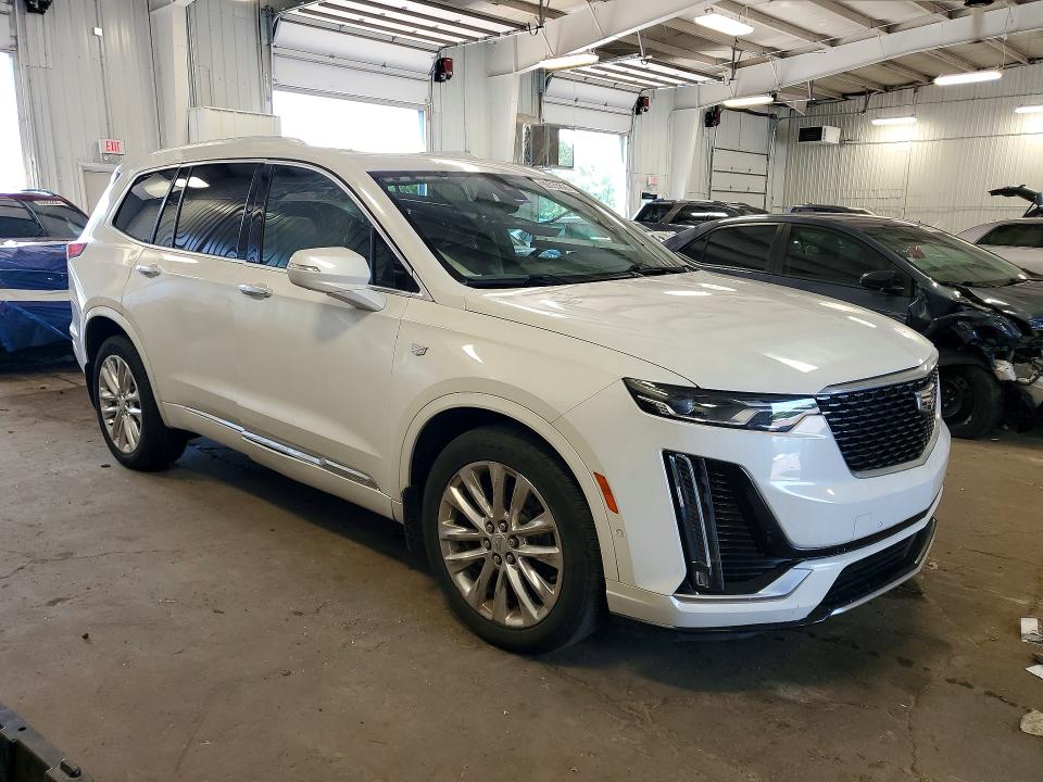 2020 Cadillac Xt6 VIN 1GYKPDRS1LZ130198 COPART salvage auction — HAIL, Mn - Cert Of Title-Salvage, sold $9,200 on 2026-07-21 (photo 4)