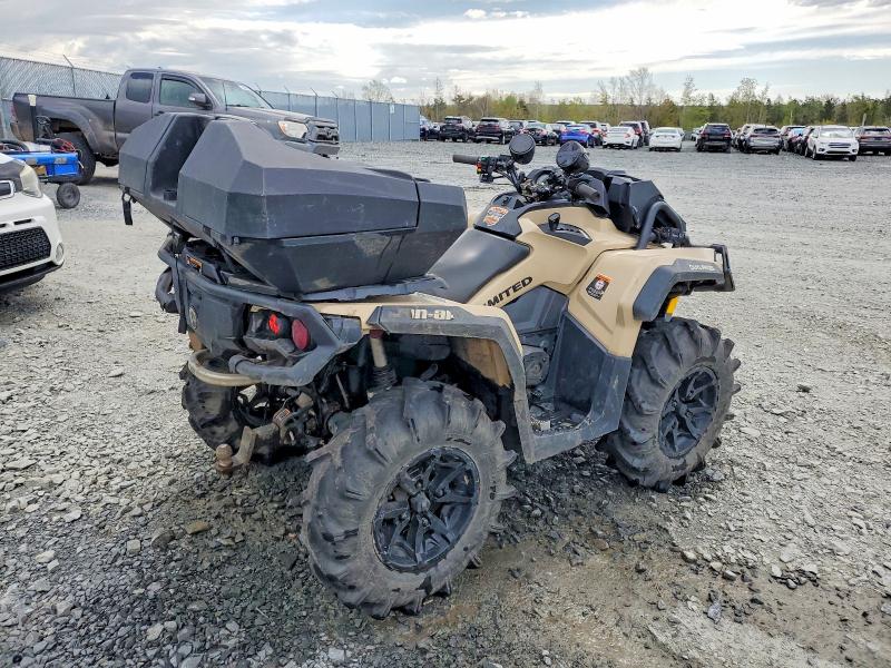 2022 Can-am/ brp Outlander VIN 3JBLWAU48NJ001761 COPART salvage auction — VANDALISM, Ns - Cert Of Registration, sold $5,700 on 2026-07-23 (photo 4)