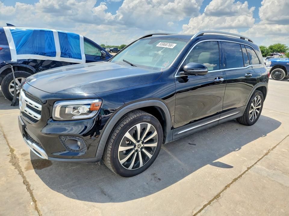 2021 Mercedes-benz Glb VIN W1N4M4GB6MW144717 COPART salvage auction — MECHANICAL, Tx - Certificate Of Title (P), sold $10,300 on 2026-07-08 (photo 1)