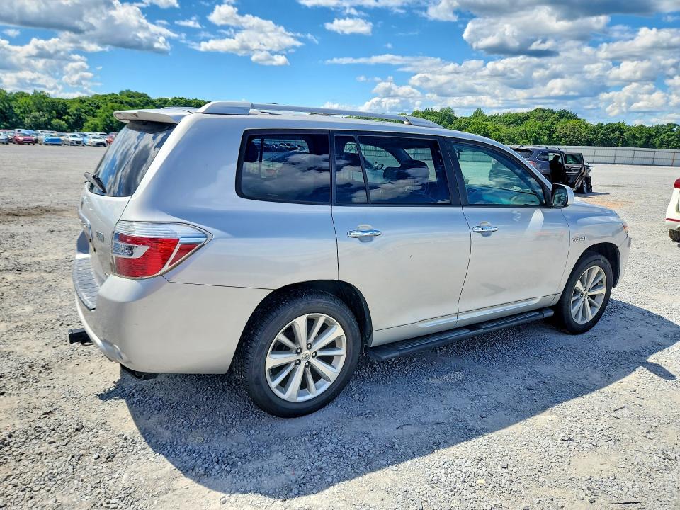 2008 Toyota Highlander VIN JTEEW44A982010892 COPART salvage auction — MECHANICAL, Nc - Salvage Certificate Of Title, sold $175 on 2026-07-29 (photo 3)