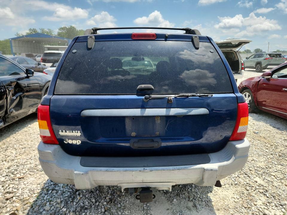 2000 Jeep Cherokee VIN 1J4GW48S9YC235270 COPART salvage auction — HAIL, MO - SALVAGE CERTIFICATE OF TITLE, sold $200 on 2026-07-08 (photo 6)