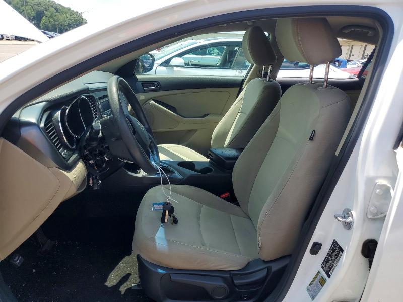 2013 Kia Optima VIN 5XXGM4A70DG202282 COPART salvage auction — VANDALISM, Ky - Cert Of Title-Salvage, sold $875 on 2026-07-27 (photo 7)