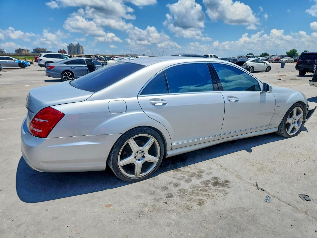 2012 Mercedes-Benz S-Class VIN WDDNG7DB3CA432317 COPART salvage auction — Front End, LA - CERTIFICATE OF TITLE (P), sold $2,000 on 2026-07-01 (photo 3)