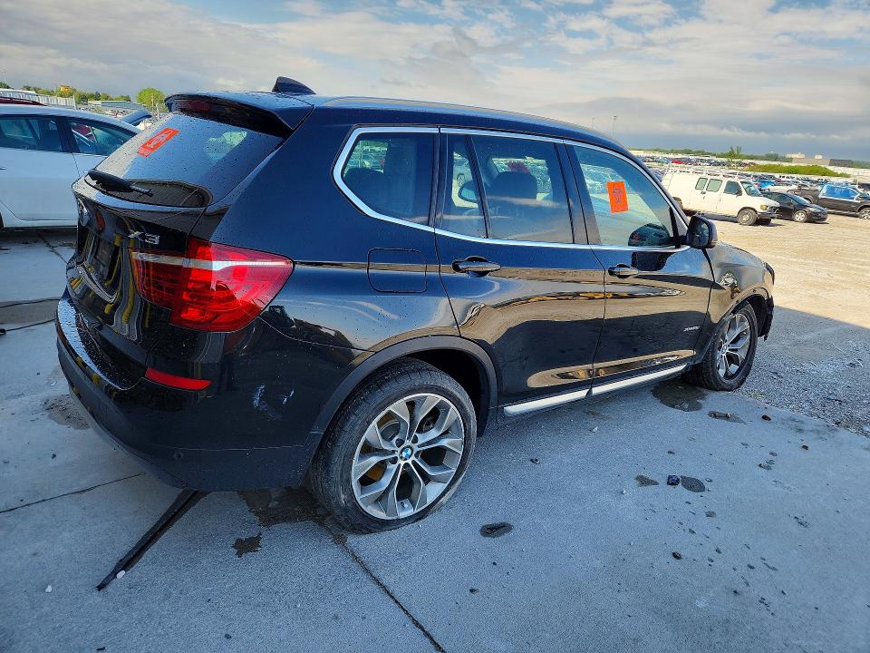 2017 BMW VIN 5UXWX9C50H0T01931 COPART salvage auction — FRONT END, Ne - Cert Of Title-Salvage, sold $600 on 2026-07-07 (photo 3)