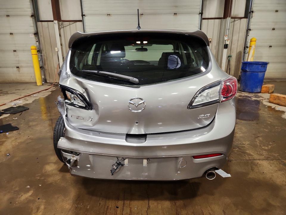 2011 Mazda 3 VIN JM1BL1K61B1453919 COPART salvage auction — REAR END, Pa - Certificate Of Salvage, sold $650 on 2026-07-02 (photo 6)