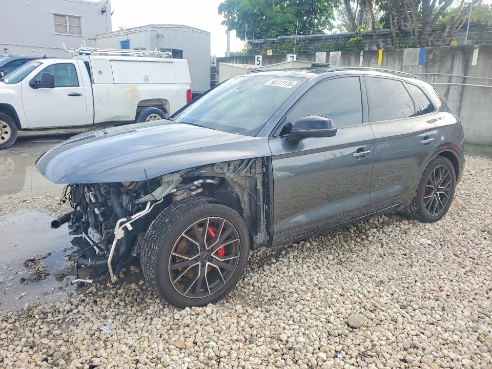 2024 Audi Sq5 VIN WA1C4AFY0R2051014 COPART salvage auction — FRONT END, Fl - Cert Of Title Slvg Rebuildable, sold $20,200 on 2026-07-07 (photo 1)