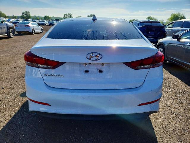 2018 Hyundai Elantra VIN KMHD84LF8JU615869 COPART salvage auction — FRONT END, ON - PERMIT NO BRAND - UNFIT, sold $3,000 on 2026-07-07 (photo 6)