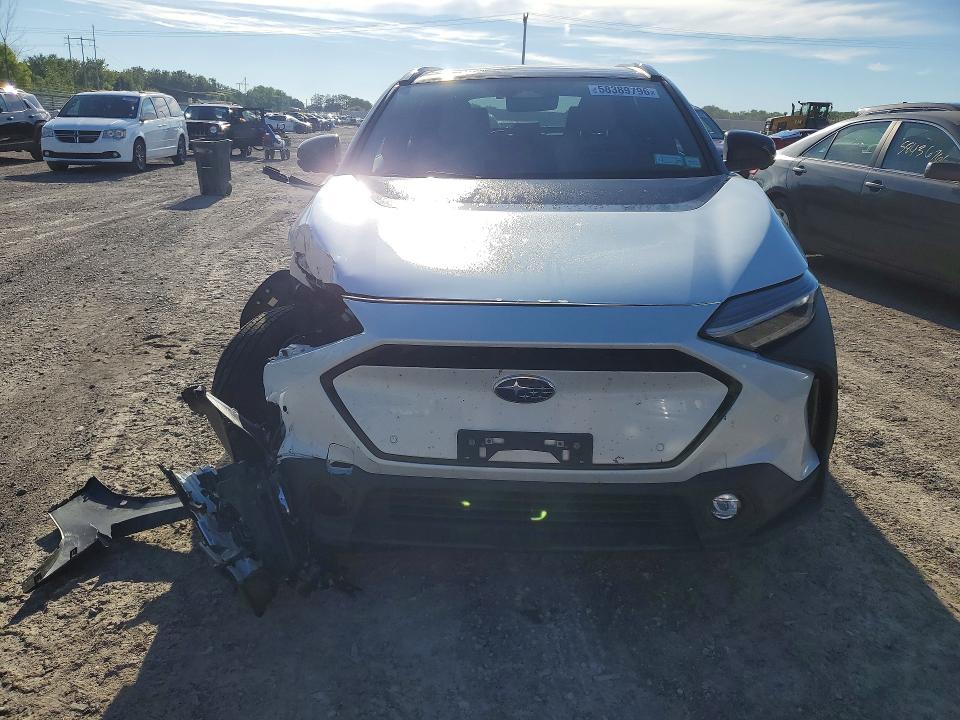 2024 Subaru Solterra VIN JTMABABA0RA085410 COPART salvage auction — FRONT END, NY - MV-907A SALVAGE CERTIFICATE, sold $8,800 on 2026-07-27 (photo 5)