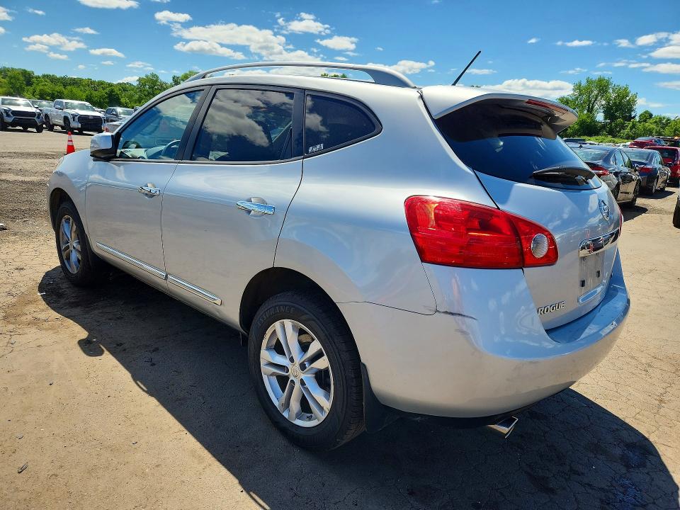 2013 Nissan Rogue VIN JN8AS5MVXDW651919 COPART salvage auction — SIDE, CT - CERT OF TITLE-SALVAGE, sold $775 on 2026-07-02 (photo 2)