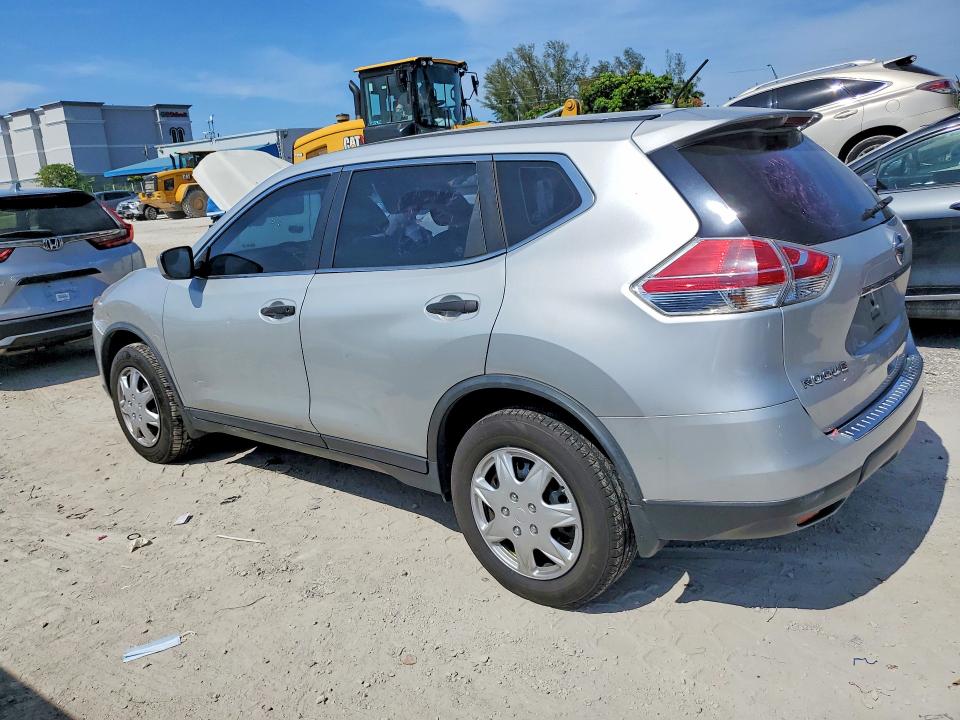 2016 Nissan Rogue VIN JN8AT2MV8GW139981 COPART salvage auction — FRONT END, Fl - Cert Of Title Slvg Rebuildable, sold $1,050 on 2026-07-10 (photo 2)