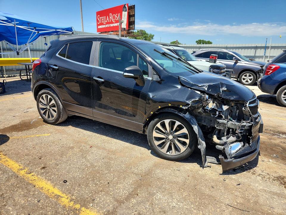 2019 Buick Encore VIN KL4CJCSM3KB879328 COPART salvage auction — FRONT END, Ks - Cert Of Title-Salvage, sold $875 on 2026-08-31 (photo 4)