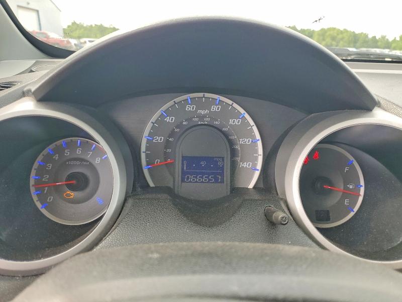 2011 Honda Fit VIN JHMGE8H57BC004982 COPART salvage auction — REAR END, OH - CERT OF TITLE-SALVAGE, sold $550 on 2026-07-09 (photo 9)